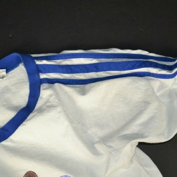 Vtg Curious George Cartoon Soccer T-Shirt - Picture 7 of 7